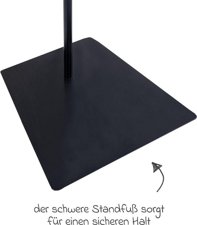 Produktbild Julius Zöllner Himmelhalter Max Schwarz, mit Standfuss für Baldachine