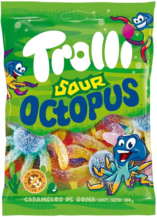 Image du produit Trolli Poulpe aigre (1 pcs, 100 g)