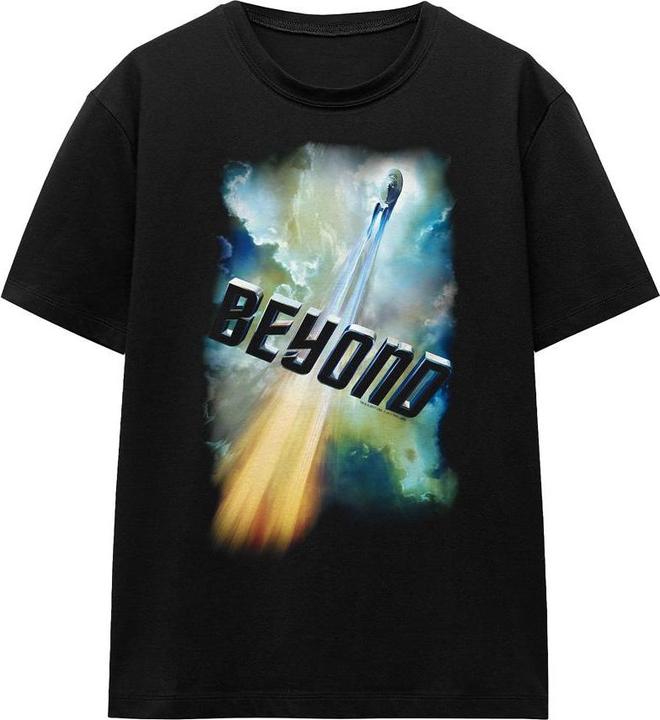 Actual product image Star Trek Beyond Unisex Adult Poster T-Shirt (XXL)