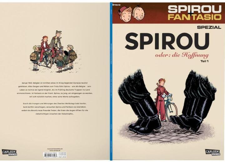 Produktbild Spirou & Fantasio Spezial 26: Emile Bravo I (Deutsch, Emile Bravo, 2018)