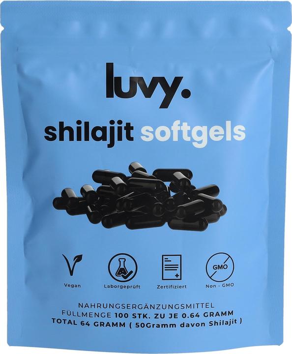 Luvy Shilajit (100 Piece, Capsules, 50 g)