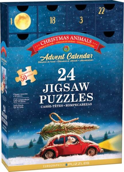 Actual product image Eurographics Puzzle - Christmas animals