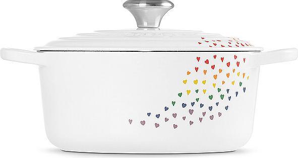 Immagine prodotto Le Creuset Tostapane rotondo Signature, 24 cm, Loving (24 cm, Pirofila + casseruola, Ghisa, Smalto)