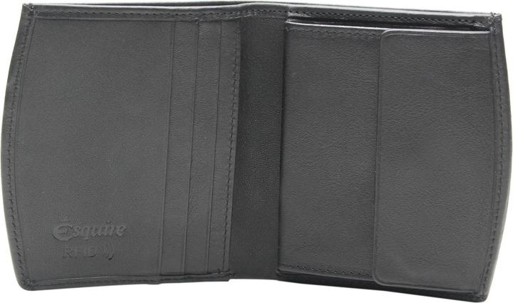 Actual product image Esquire Logo wallet leather 9 cm