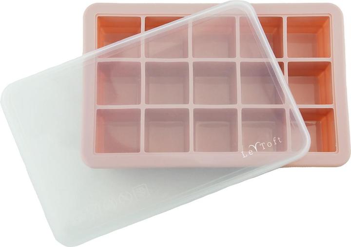 Image du produit Le Toft - Baby Food Freezer Cubes - Smokey Rose - 15 compartments, each up to 20 ml