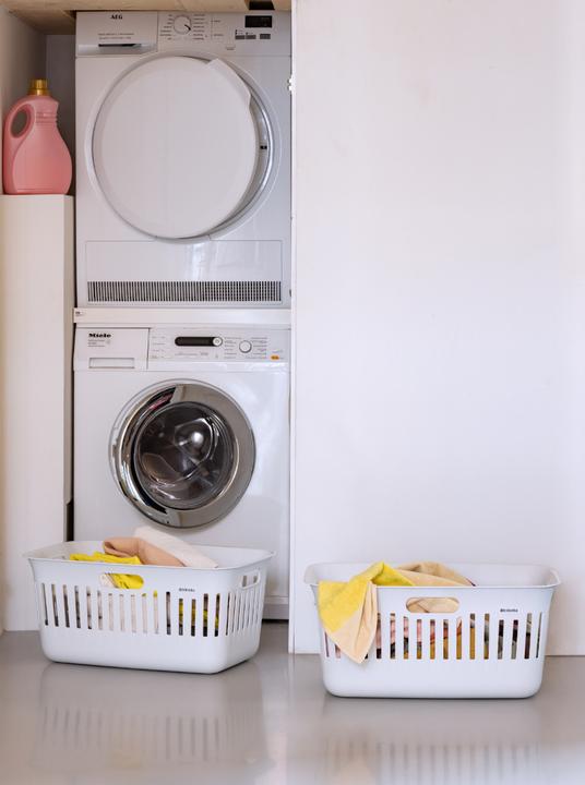 Image du produit Brabantia Wäschekorb Collect IT 2 x 40 l, Weiss (40 l)