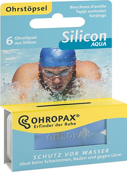 Produktbild Ohropax Silicon Aqua (6x)
