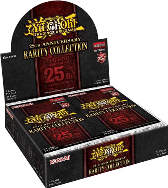 Actual product image Yu-Gi-Oh ! 25th Rarity Collection (English, Booster display)
