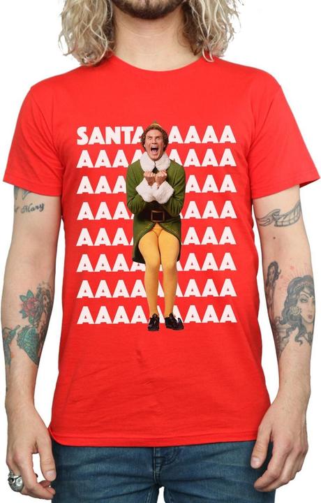 Produktbild Elf Buddy Santa Scream TShirt (M)