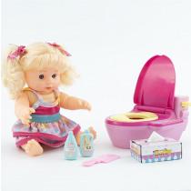 Actual product image Creative doll box 25cm + accessories potty k0059 window box