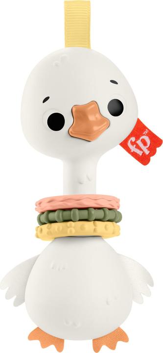 Actual product image Fisher-Price Toy collection for babies with animal motifs, teething ring, rattle and clacker toy for newborns