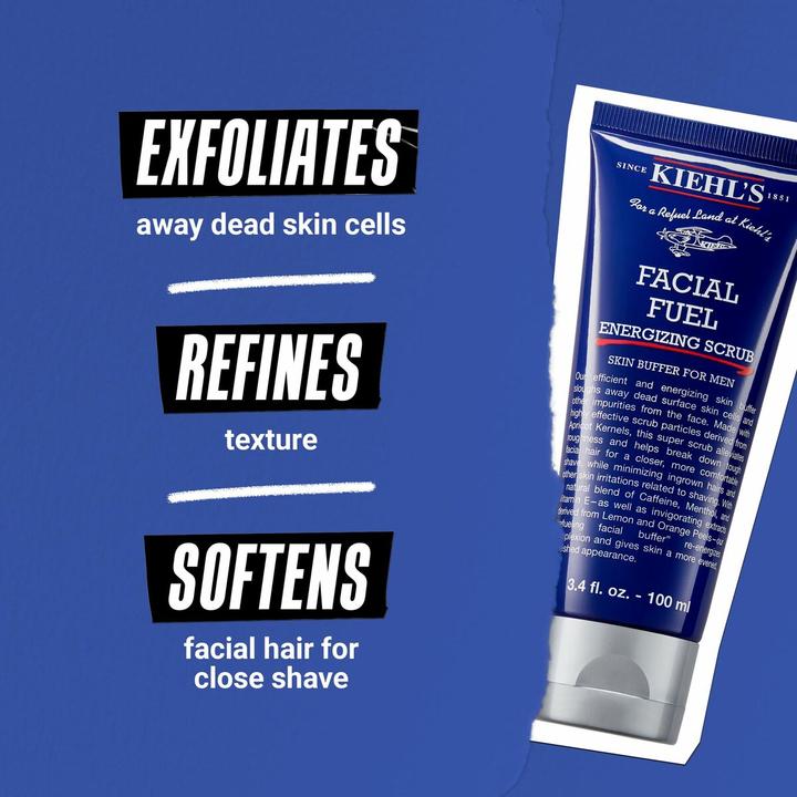 Actual product image Kiehl's Facial Fuel Energizing Scrub (Cleansing scrub, 100 ml)