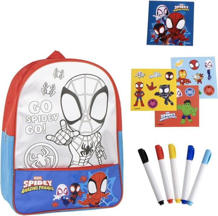 Produktbild Cerdá Marvel Spidey Amazing Friends Diy backpack set