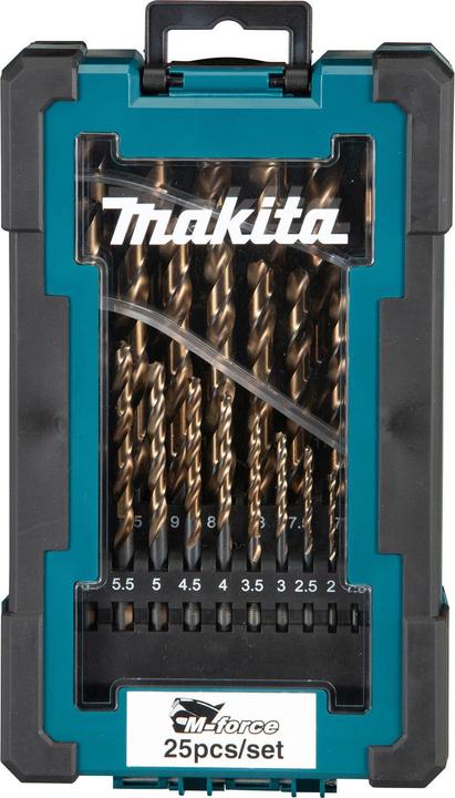 Actual product image Makita Drill bit set M-Force 25tlg (1 mm - 13 mm)