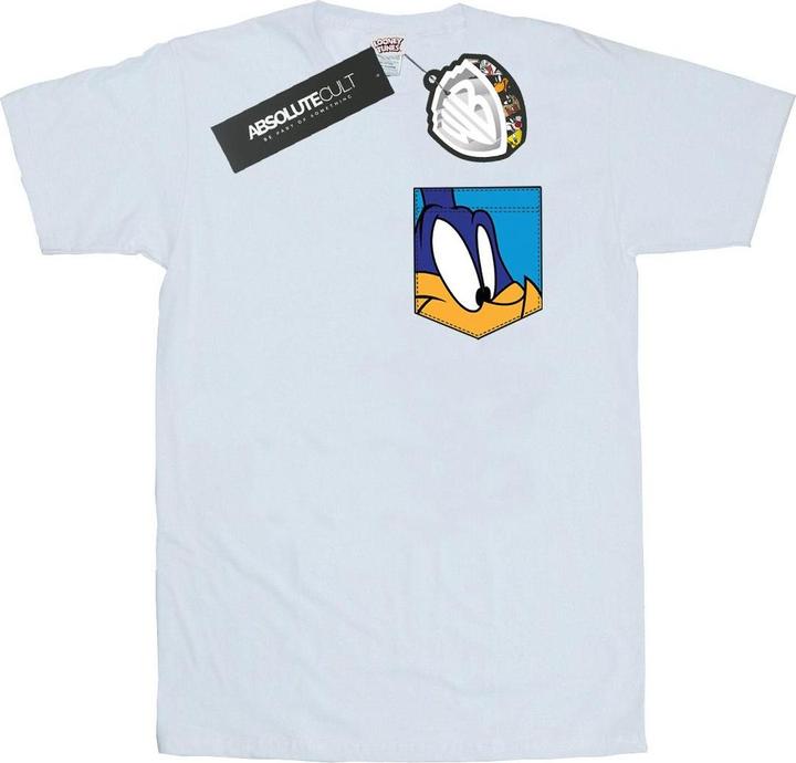 Produktbild Looney Tunes Road Runner Face Faux Pocket TShirt (XL)