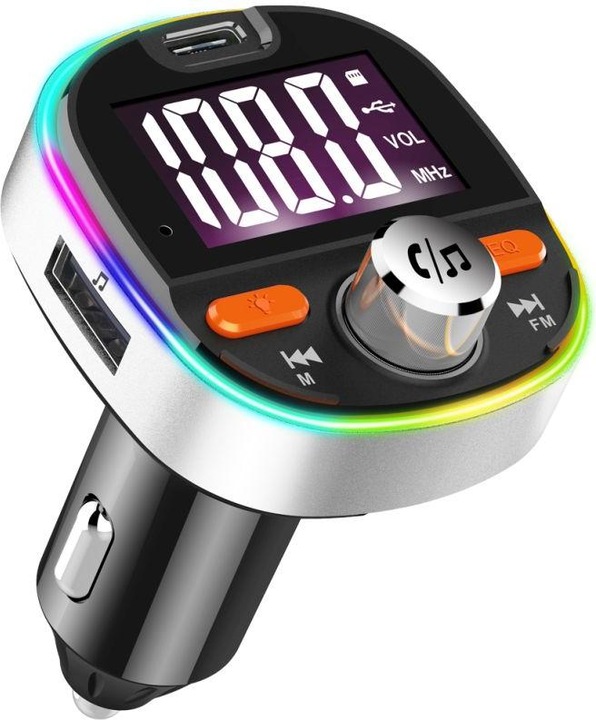 Actual product image Matsmobile M220001 FM Transmitter, Car Charger