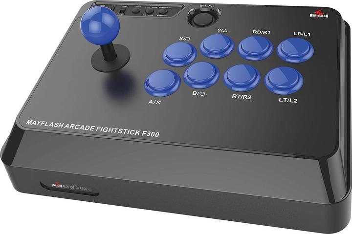 Immagine prodotto Mayflash F300 Arcade Fight Stick Joystick für Konsolen und PC (PC, PS3, PS4, Switch, Xbox 360, Xbox One X, Xbox Series S, Xbox Series X)