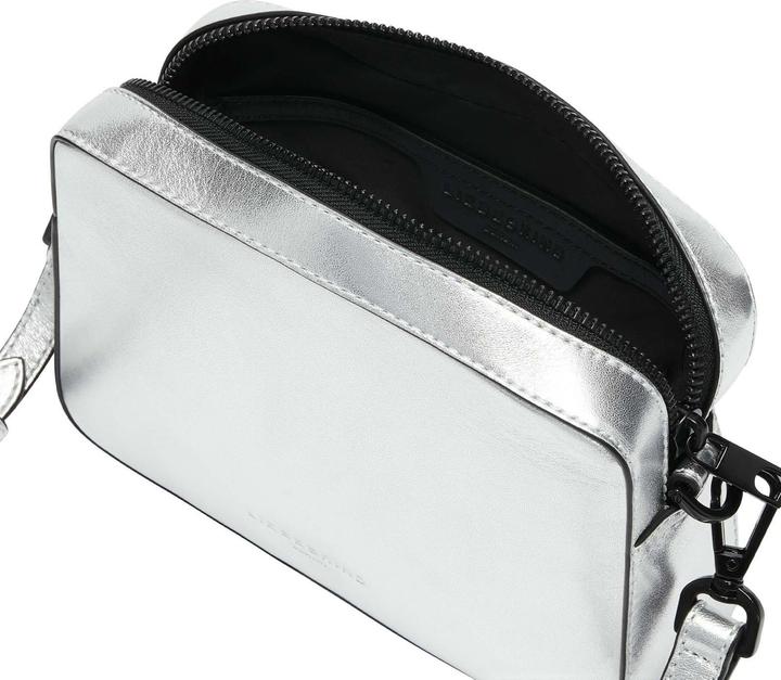 Produktbild Liebeskind Berlin Leren Schoudertas Hilla Silver Camera Bag Silver Zilverkleurig