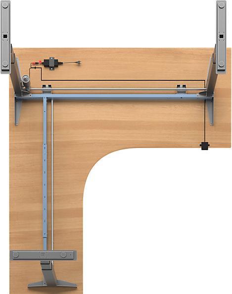 Actual product image kaiserkraft Atlanta (180 x 200 x 128 cm)