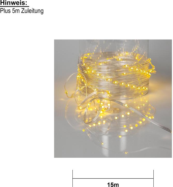 Actual product image Star Trading Dew Drop Micro Light Chain (15 m)