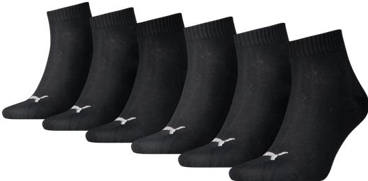 Actual product image Puma Quarter Plain 6p Unisex (pack of 6, 47 - 49)