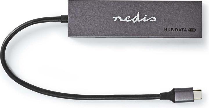 Produktbild Nedis USB-Hub | 1x USB-C™ 3.2 Gen 2 Male | 2x USB-A 3.2 Gen 2 Female / 2x USB-C™ 3.2 Gen 2 Female | (USB-C, 4 Ports)