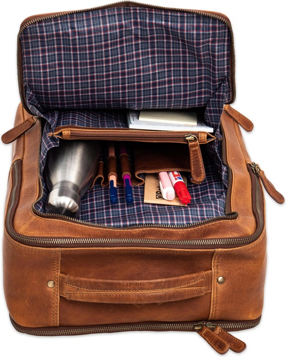 Produktbild Betzold Lehrer-Rucksack Jumba aus Leder (20 l)