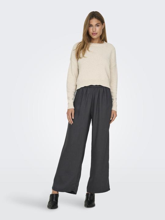 Actual product image Only Round neck Ribbed cuffs Drop shoulder jumper Knitted jumper (XL)