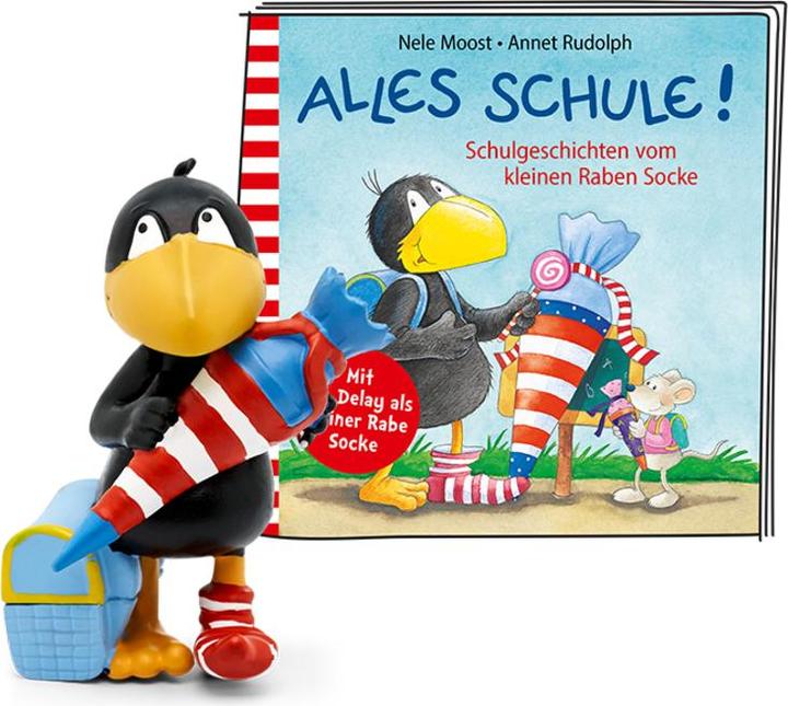 Actual product image Tonies Audio book Tonie : Der kleine Rabe Socke - Alles Schule. (German)
