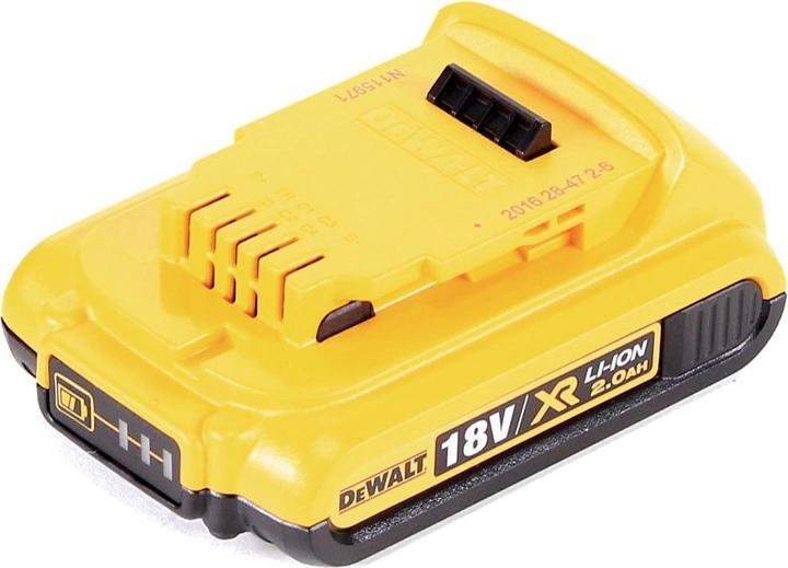 Produktbild DeWalt DCW 210 NT Akku Exzenterschleifer Brushless 18V 12.000U/min 125 mm + 1x Akku 2,0 Ah in TSTAK (Exzenterschleifer)
