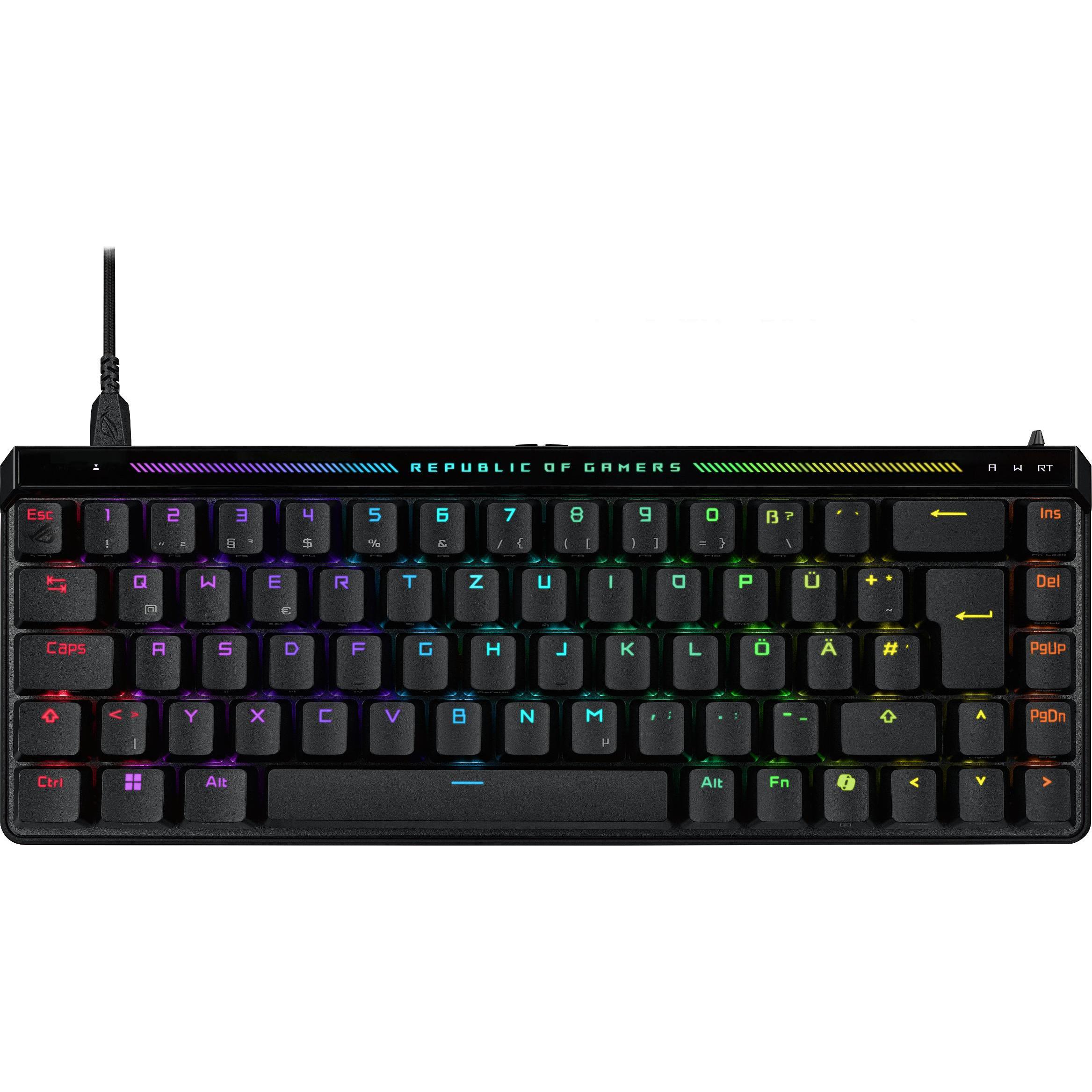 ASUS M605 ROG Falchion Ace HFX (90MP03VE-BKUA20) (Englisch International, Kabelgebunden), Tastatur, 