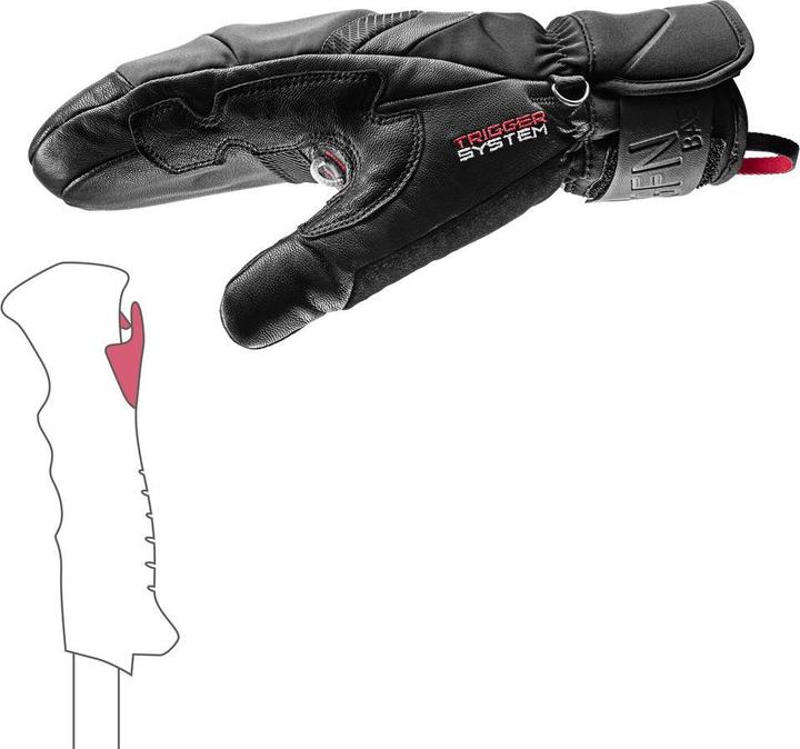 Actual product image Leki Griffin Base 3D Mitt (XXL)