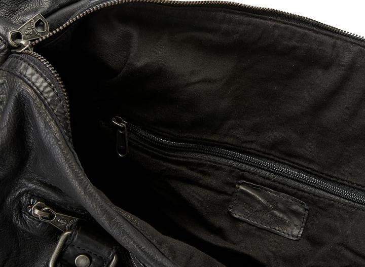 Produktbild Boundry Dames Weekender van leer, zwart