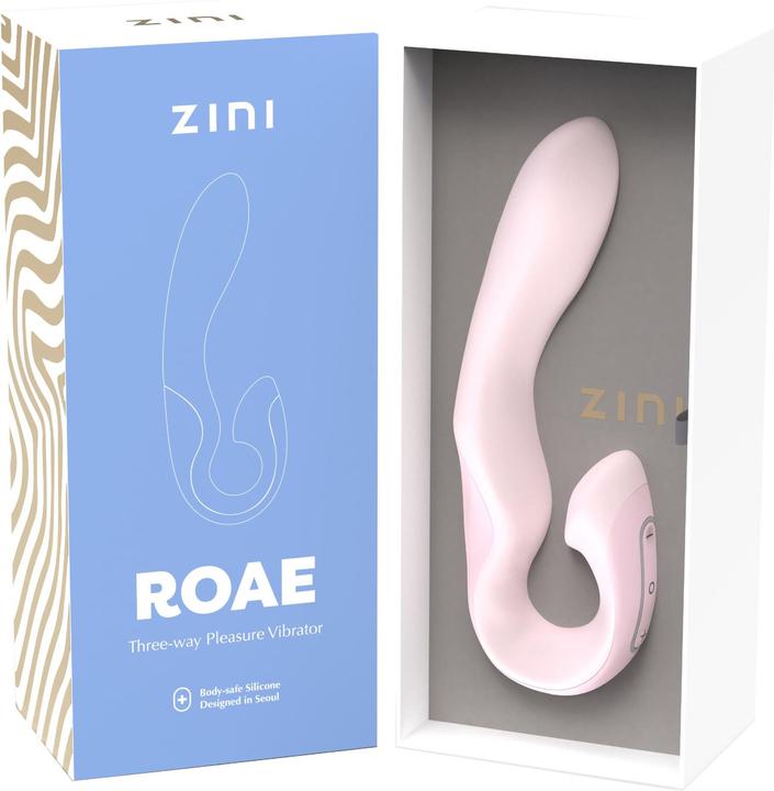 Image du produit Zini Roae, vibrateur de plaisir à trois voies