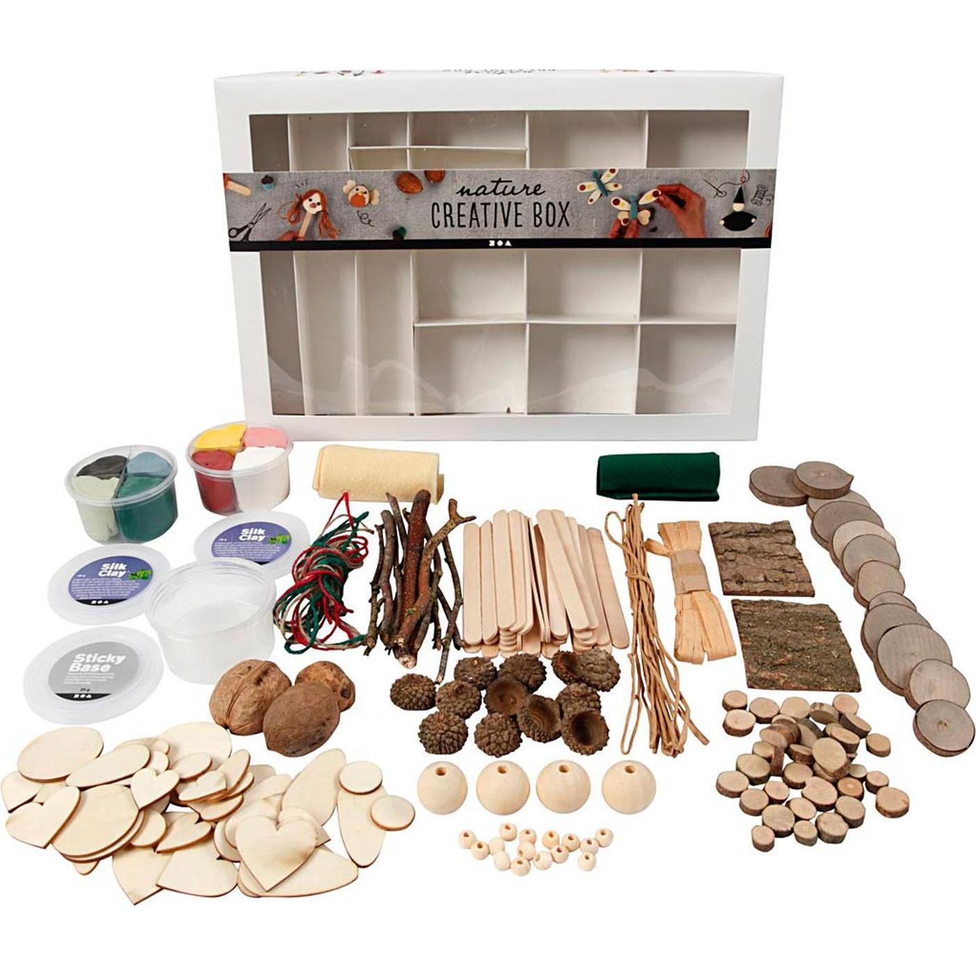 Creativ Company Bastelset Kreativbox 16-teilig