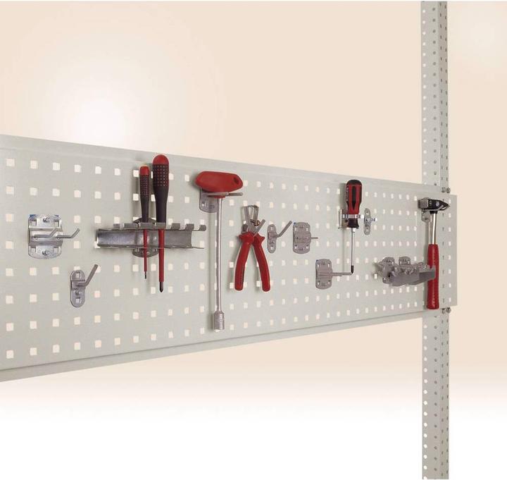 Actual product image Manuflex Tool holder plate for table width (Metal)