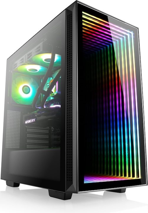 Actual product image CSL Gaming PC M10220H (AMD Ryzen 7 7800X3D, 32 GB, 1000 GB, GeForce RTX 4060)
