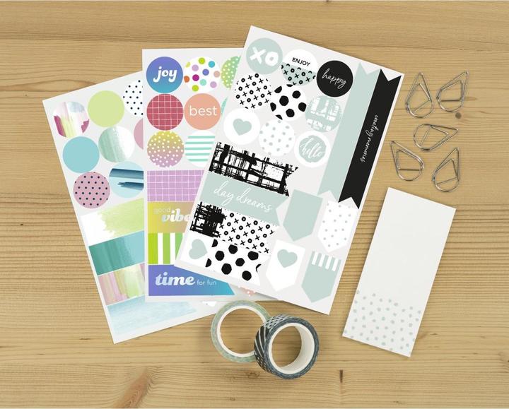Image du produit Hama Kit créatif, Créez votre propre album avec des accessoires multiples, idée cadeau photo DIY (18 x 18 cm)
