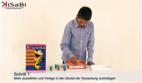 Produktbild Kisabi Kinder-Sand-Bilder