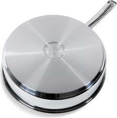 Image du produit BK Bright SS no coating+SS handle cvd skillet 28 (Poêle à frire, Acier inoxydable)