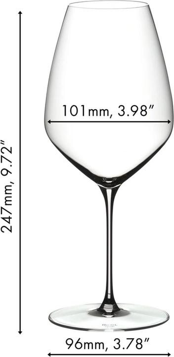 Produktbild Riedel Veloce Syrah (72 cl, 2 Gläser, Rotweingläser)