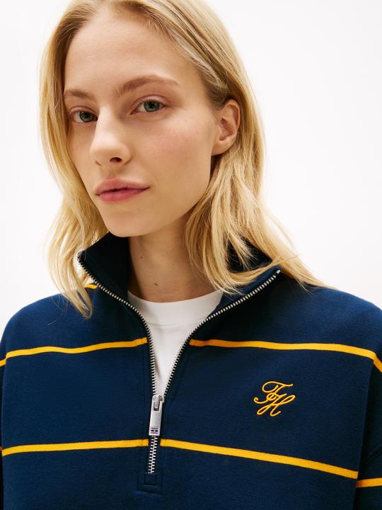 Image du produit Tommy Hilfiger Sweat-shirt à mi-zipper Th Script Reg (M)