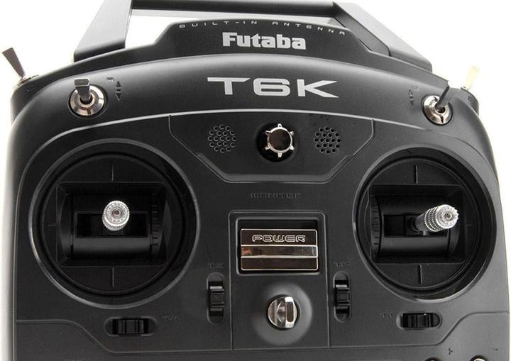 Actual product image Futaba t6k v3s 2.4ghz t-fhss+r3008sb mode 1 8-channel with telemetry