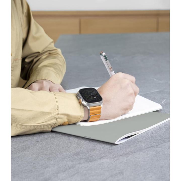 Image du produit Uniq pasek Revix Premium Apple Watch Series 1/2/3/4/5/6/7/8/SE/SE2/Ultra 42/44/45/49mm Edition Rever (42 mm, 44 mm, 45 mm, 49 mm, cuir écologique, Plastique, Silicone)