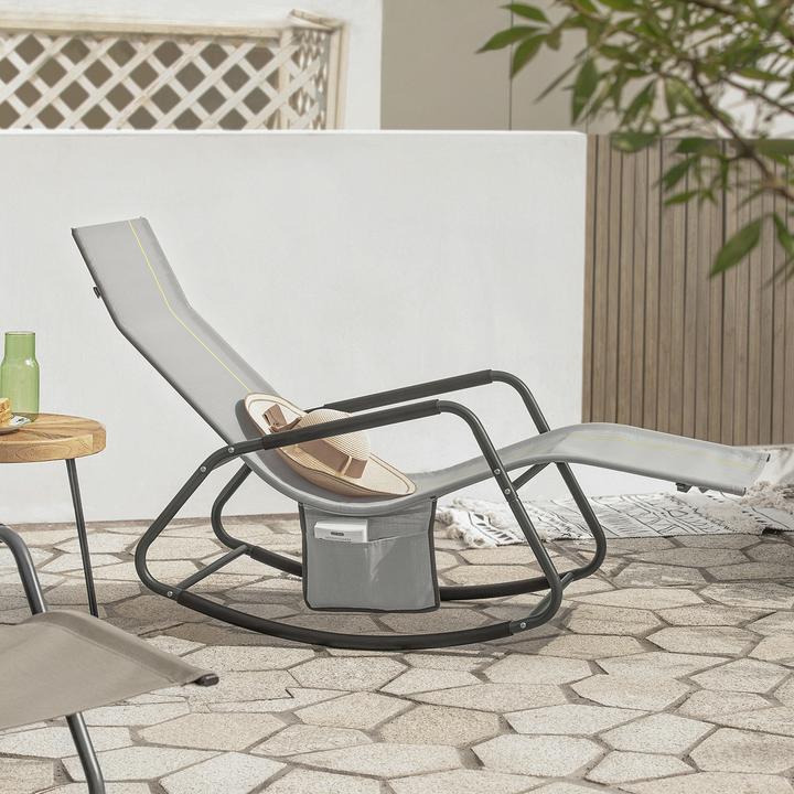 Produktbild SoBuy Gartenliege (57 cm)