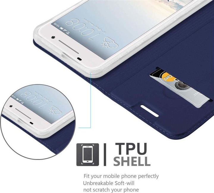 Produktbild Cadorabo Book Classy Style Cover (HTC One A9)