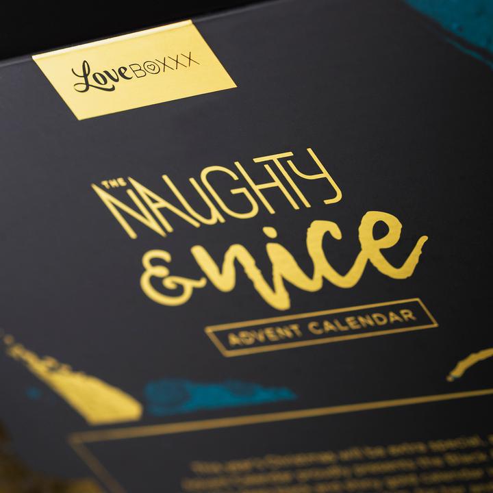 Actual product image Naughty & Nice Advent calendar 2019
