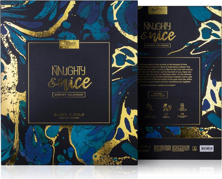 Actual product image Naughty & Nice Advent calendar 2019
