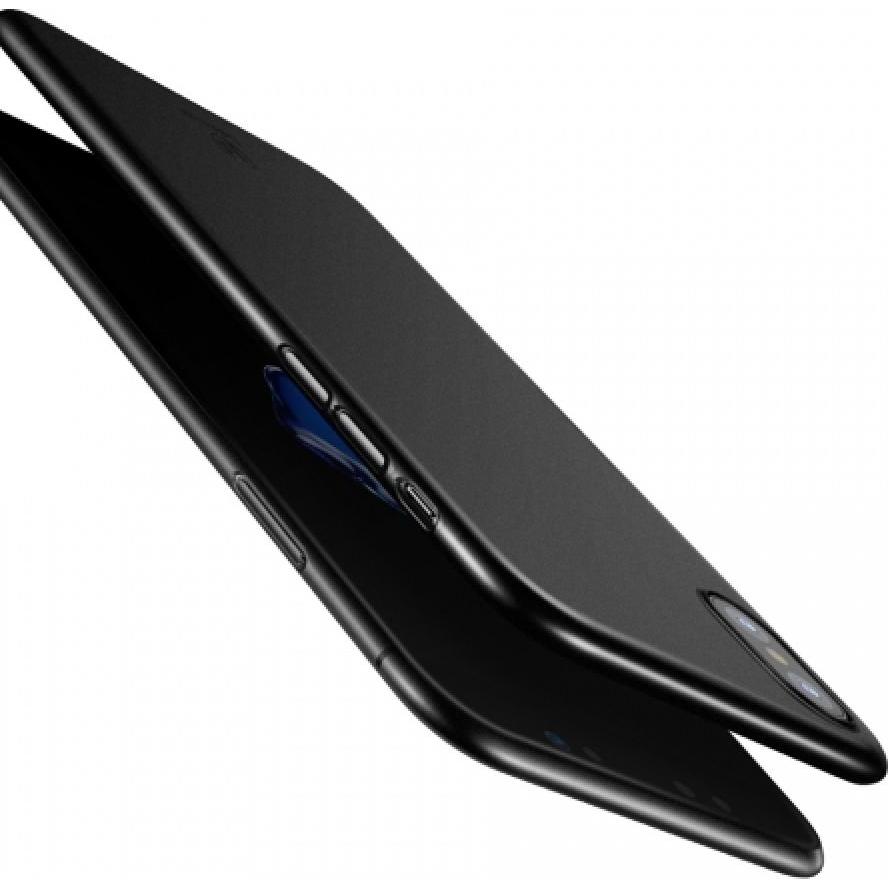Thumbnail - Baseus Wing Series Backcover Hülle (Apple iPhone XS Max), Smartphone Hülle, Schwarz