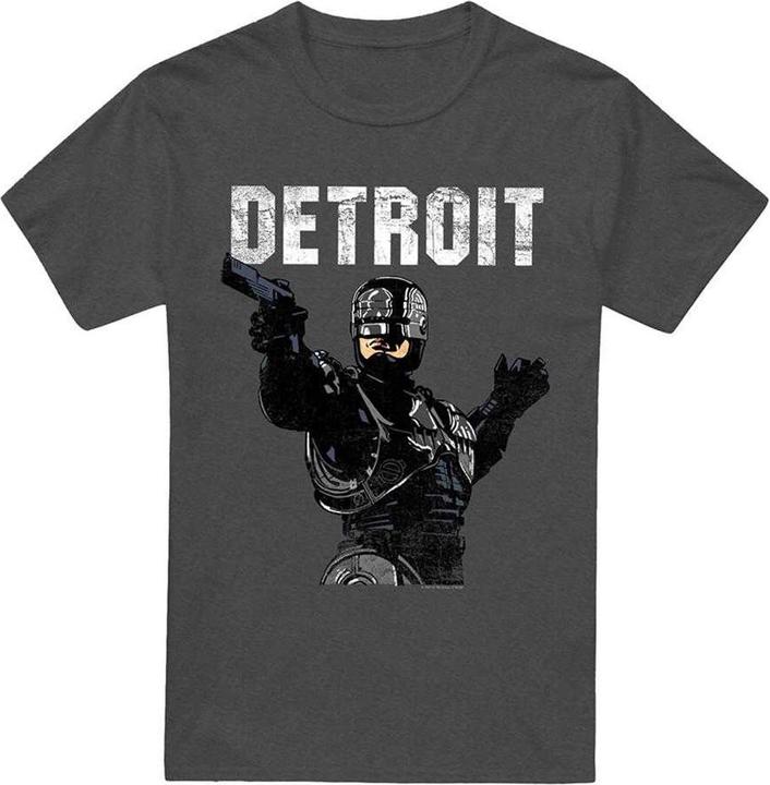 Produktbild Robocop Detroit TShirt meliert (M)